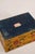 Mustard Vintage Hand Painted Mustard + Floral Box For Sale - Image 8 of 8