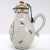 DETAILS A small, antique Chinese sparrow beak spout milk jug with a lid connected to the handle by a chain. COLOR(S) Gold,...