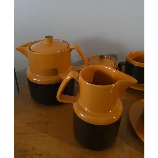 Tea Set by Settimo Rometti for Rometti Ceramiche, 1960s, Set of 15 For Sale - Image 4 of 13