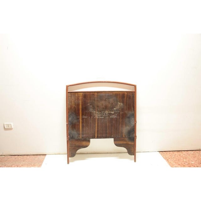 1940s Wrought Iron and Sheet Metal Single Beds, Set of 2 For Sale - Image 5 of 9