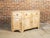 Beige Italian Early 19th Century Bleached Credenza with Canted Sides Doors and Drawers For Sale - Image 8 of 12