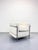Mid-Century Modern LC2 Chair in Bouclé Upholstery by Le Corbusier and Charlotte Perriand for Cassina, 2010s For Sale - Image 3 of 11