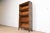 A gorgeous antique Arts & Crafts four-stack barrister bookcase By Shaw Walker USA, Circa 1920s Mahogany, with glass front...