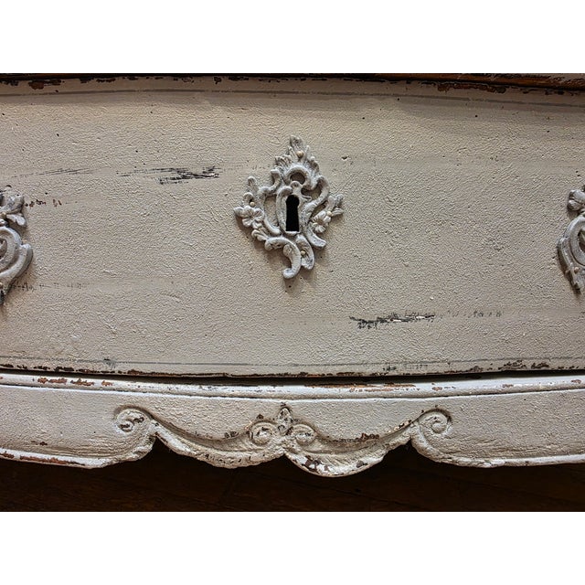 Antique Patinated Chest of Drawers, 1700s For Sale - Image 16 of 17