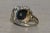 Mid 20th Century Gentlemen's 18K Onyx and Diamond Shriner's Ring For Sale - Image 5 of 10