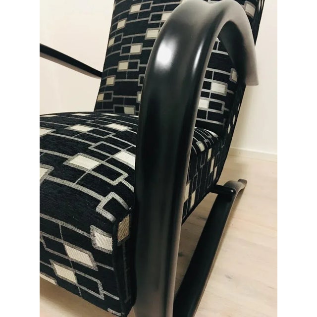 Wood H269 Armchair by Jindrich Halabala for Up Závody, 1930s For Sale - Image 7 of 12