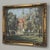 Early 20th Century Antique Framed Oil Painting on Canvas Signed DeMeer ~ 'View of Bruges' For Sale - Image 5 of 15