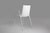 Vintage White Design Chair with Armrests, Belgium, 2000s For Sale - Image 9 of 11