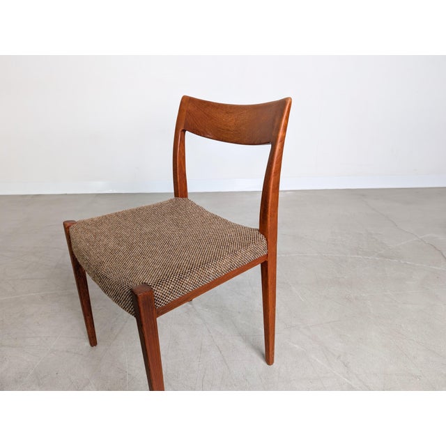 Mid-Century Kontiki Chairs in Teak by Yngve Ekström for Hugo Troeds, Set of 4 For Sale - Image 9 of 11