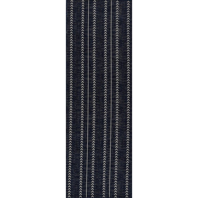 Momeni Contemporary Indoor/Outdoor Riviera Jaunt Rug in Navy, 2'7" x 7'6" Runner For Sale - Image 9 of 9