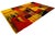 Mid-Century Modern Abstract Danish Rya Area Wool Rug in Warm Ochre For Sale - Image 12 of 12