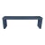 Custom 90" Oversized Waterfall Console Table in Hudson Bay For Sale