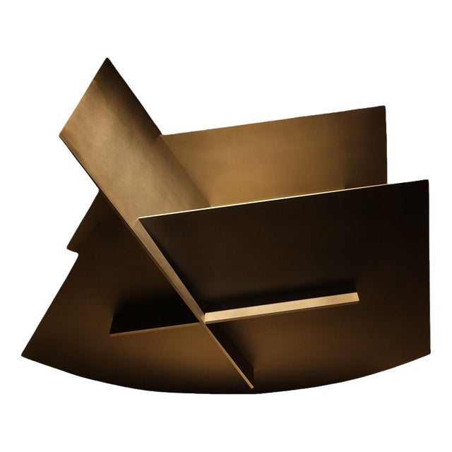 Oscillation Aluminium Rocking Chair by Bureau of Entropy For Sale