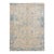 Antique Heriz Rug Faded Ivory With Blue Stylized Motifs For Sale