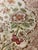 12 yards of classic Jack Valentine fabric featuring a light rose background with lime green, ruby red and brown flowers...