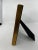 Vintage Italian Red Bole Gold Gilt Wood, Easel Back Picture Frame Under Glass For Sale In Los Angeles - Image 6 of 14