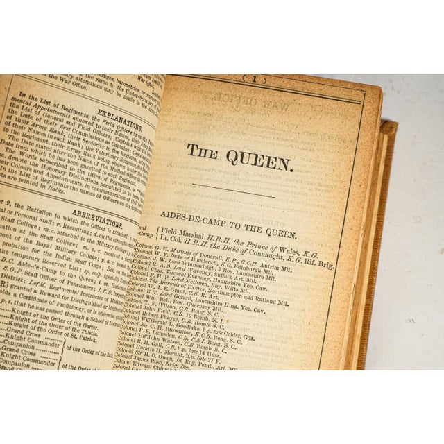 19th Century Fascinating Antique 1879 British Army List April–June Anglo-Zulu War Victorian Military Reference Book Militaria History For Sale - Image 5 of 10