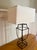 Early 2000s Open Cage Table Lamp With Shade For Sale - Image 10 of 13