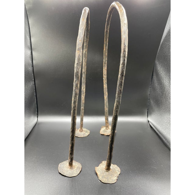 Antique African Copper Currency Forms- a Pair For Sale - Image 4 of 6