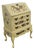 French Hand Painted Small Secretary Desk 6887 For Sale