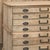 Wood Antique French Stripped Pine Architect’s Map ~ Blueprint Cabinet For Sale - Image 7 of 17