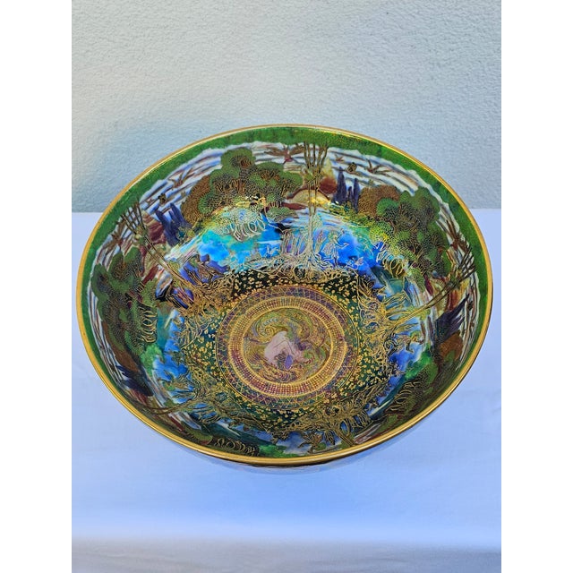 This is a beautiful antique Wedgwood Lustre Fairyland bone china bowl, designed by Daisy Makeig-Jones in the 1920s and is...