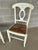 Pottery Barn Napolean Cream Rush Bottom Side Chairs For Sale In Philadelphia - Image 6 of 11