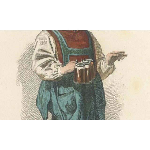 Compte-Calix, Bavarian Innkeeper, Hand-Colored Lithograph, 1853 For Sale - Image 4 of 10
