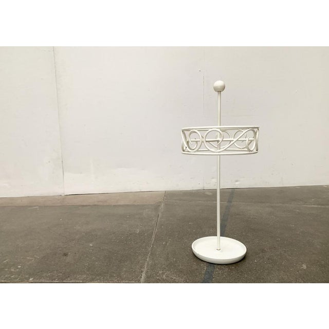Vintage Umbrella Stand in Metal For Sale - Image 10 of 18