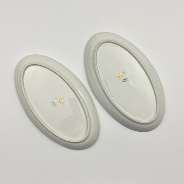 Luce Porcelain Dessert Serving, 1960s, Set of 15 For Sale - Image 9 of 10