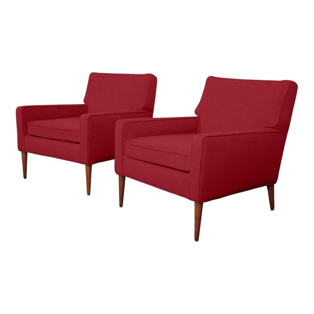 1960s Mid Century Modern Lounge Chairs- Pair For Sale - Image 5 of 5