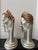 Plastic 1980s Art Deco Revival Busts After Lora Marx -a Pair For Sale - Image 7 of 15