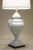1960s Rare X Large Hollywood Regency Neoclassical Modern Trophy Urn Porcelain Ceramic Table Lamp For Sale In Los Angeles - Image 6 of 14