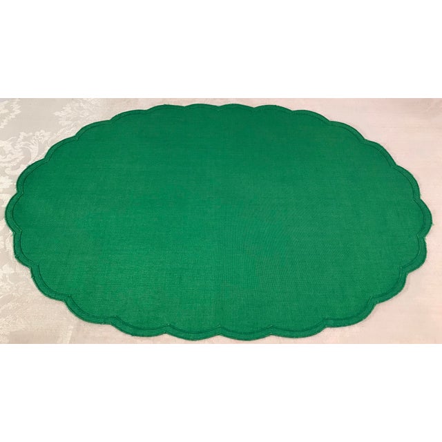 Vintage Woven Holiday Green Placemats Set of 4 Chairish