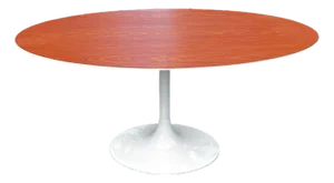 Oval Tulip Dining or Conference Table With Rosewood | Eero Saarinen for Knoll Style