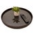 Our round rattan serving and ottoman trays with glass inserts will instantly add a gorgeous touch to any room of your...