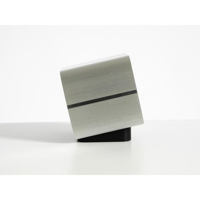 Table Clock with Aluminum Housing from SABA, 1975 For Sale - Image 11 of 18