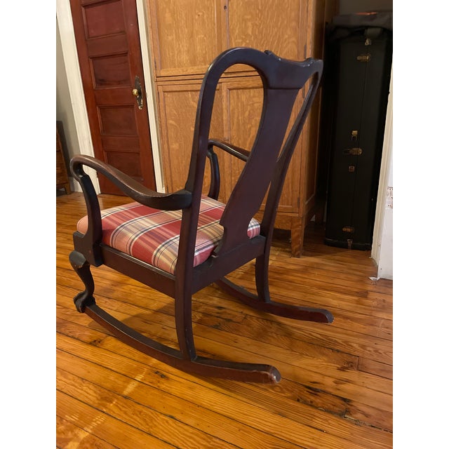 Early 20th Century Antique Rocking Chair For Sale - Image 4 of 7