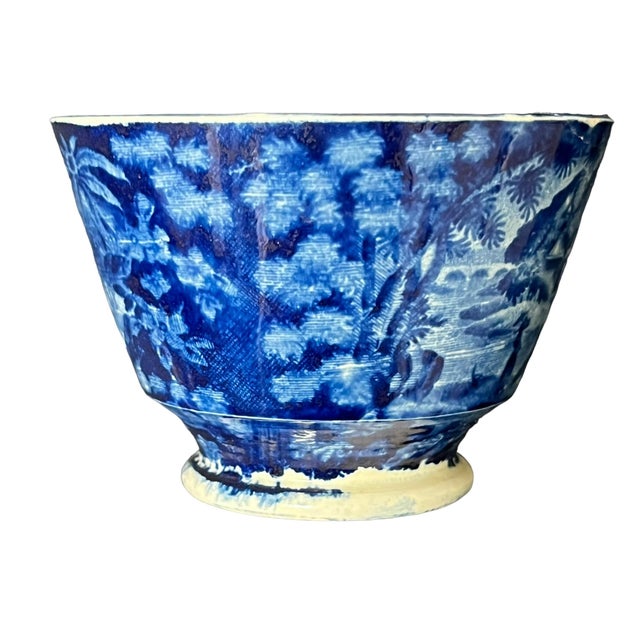 Historical English Staffordshire Tea Cup and Saucer, Circa 1790-1825 For Sale - Image 9 of 12