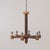Wood 1940s Charles Dudouyt French Carved Wood Chandelier For Sale - Image 7 of 14