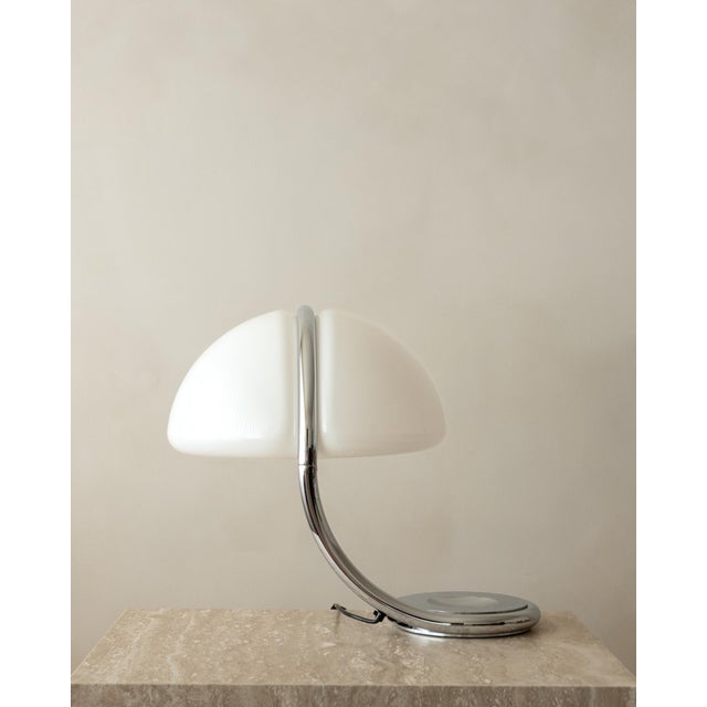 Serpente Model 599 Table Lamp by Elio Martinelli for Martinelli Luce, 1970s For Sale - Image 6 of 18