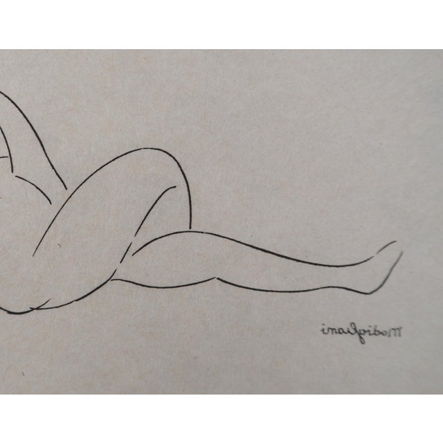 Amedeo Modigliani, Woman Reclining on Her Back, Engraving For Sale - Image 4 of 8