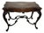 Mid 19th Century American Rococo Revival Burl Walnut and Marquetry "Turtle-Top" Center Table For Sale