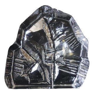 Vintage Glass Figure of a Tree from Bergdala, Sweden For Sale