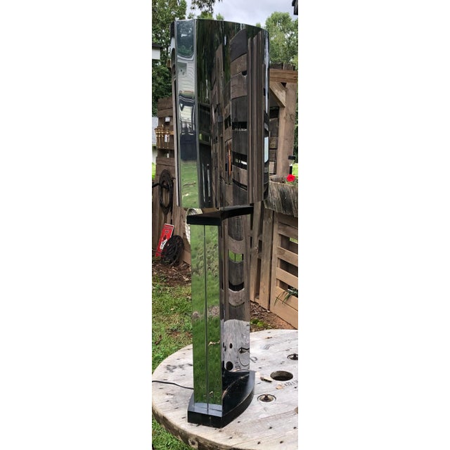 1970s 1970s Large Curtis Jere Chrome Lamp For Sale - Image 5 of 8