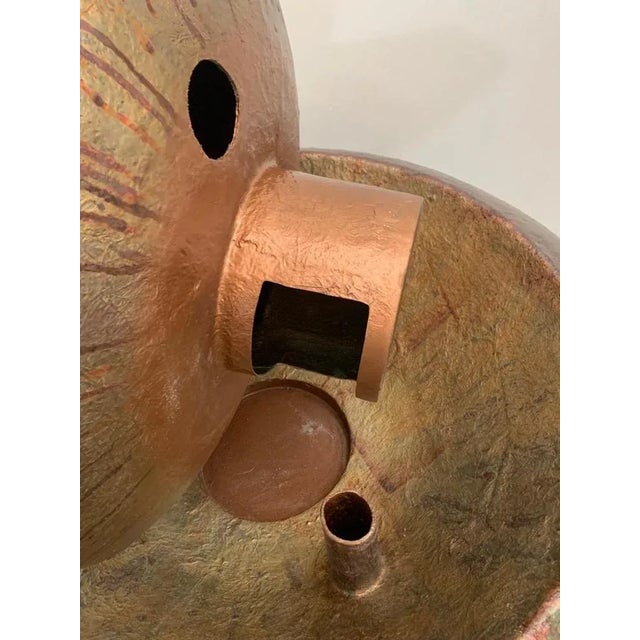 Disco Astrale Abstract Sculpture by Ravi Sing for Marco Polo Italia, 1990s For Sale - Image 9 of 10