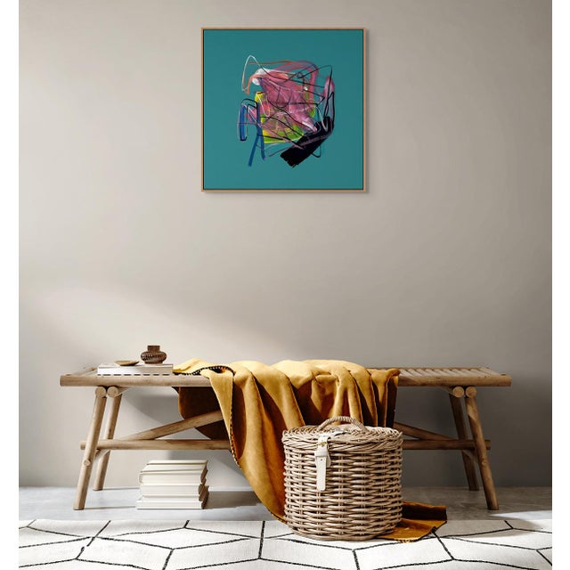 Acrylic on canvas Edition: Unique. Unframed. Frédéric Prat is a French abstract painter who studied at the École nationale...