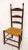 18th or 19th Century American Original Red Paint Ladderback Side Chair For Sale - Image 10 of 10
