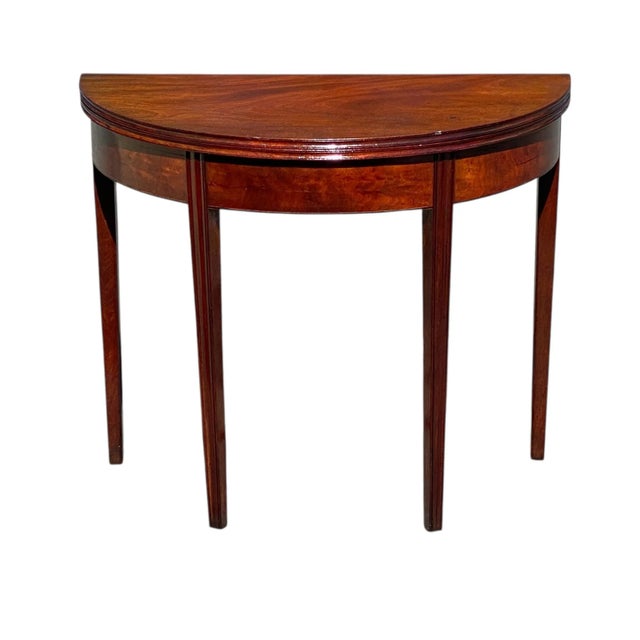 Bay Colony Antiques is proud to offer for sale this wonderful late 18th / early 19th century antique Mahogany card table /...
