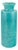 Vintage Turquoise Glazed Stoneware Vase by Wilhelm Kåge for Gustavsberg, 1940s For Sale